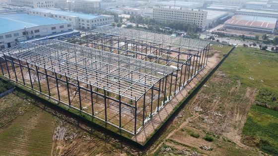 Prefabricated Steel Structure Building Supply Solution For Industry