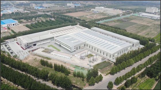 Rysunek modelu 3D Trwały stalowy magazyn Przemysłowe wytrzymałe rozwiązania do przechowywania