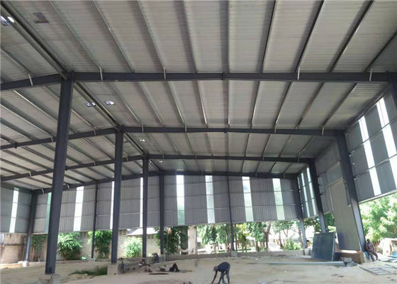 Blachy faliste w kolorze cynku Projektowanie dachu Filipiny Warsztat konstrukcji stalowych