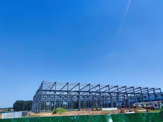 Q235 Doskonały projekt Prefabrykowana konstrukcja stalowa Warsztaty budownictwo Rozwiązanie dostawy