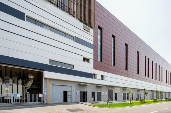 GB Budowa składu stalowego z pięknymi widokami Zaprojektowany i prefabrykowany do dystrybucji