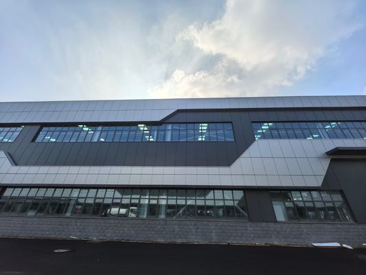 Projekt sztywnej ramy konstrukcji stalowej magazyn dla przemysłu z rozwiązaniami przyjaznymi dla środowiska i budownictwa