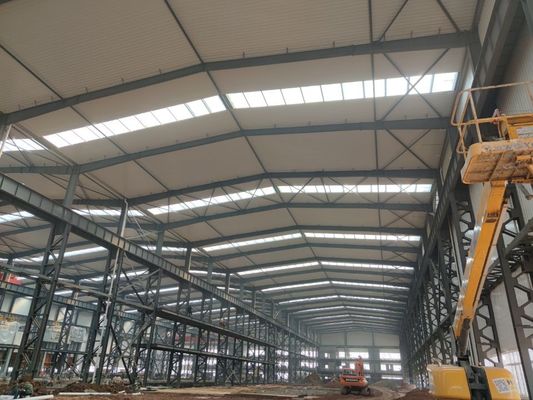 Zindywidualizowany rozmiar Prefabrykowana konstrukcja stalowa Wysoka odporność na wiatr